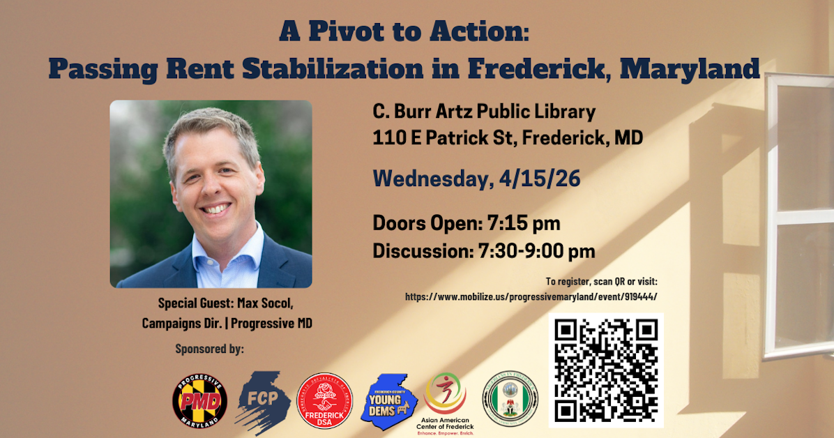 A Pivot to Action: Passing Rent Stabilization in Frederick, Maryland ...