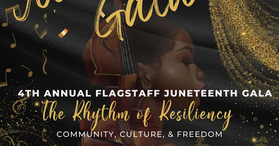 Juneteenth Gala Invitation organized by Coconino County Democratic Party
