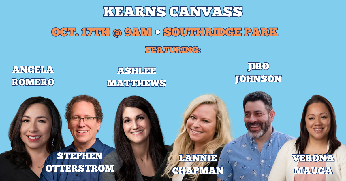Kearns Canvass - Southridge Park