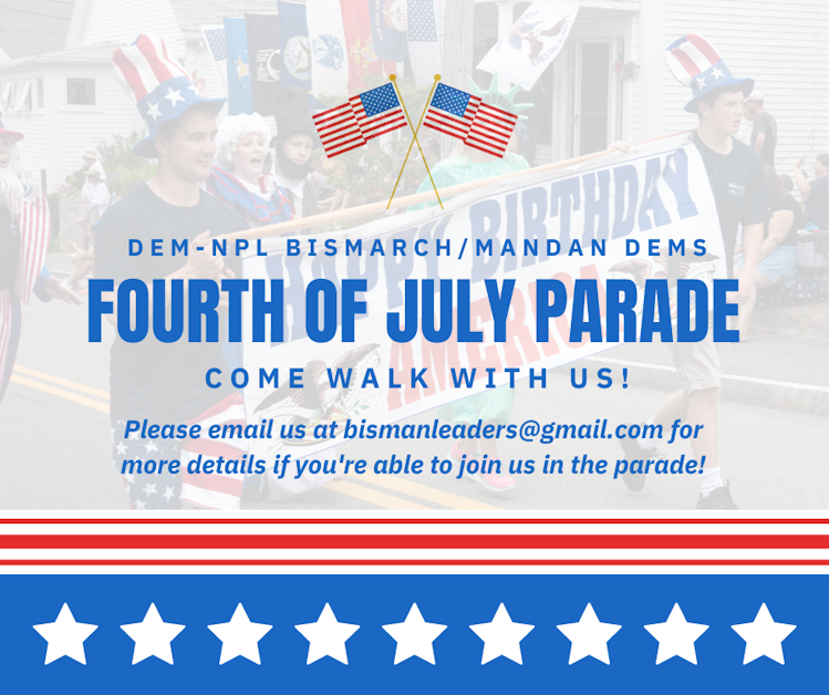 Walk in the Fourth of July Parade · North Dakota Democratic-NPL Party