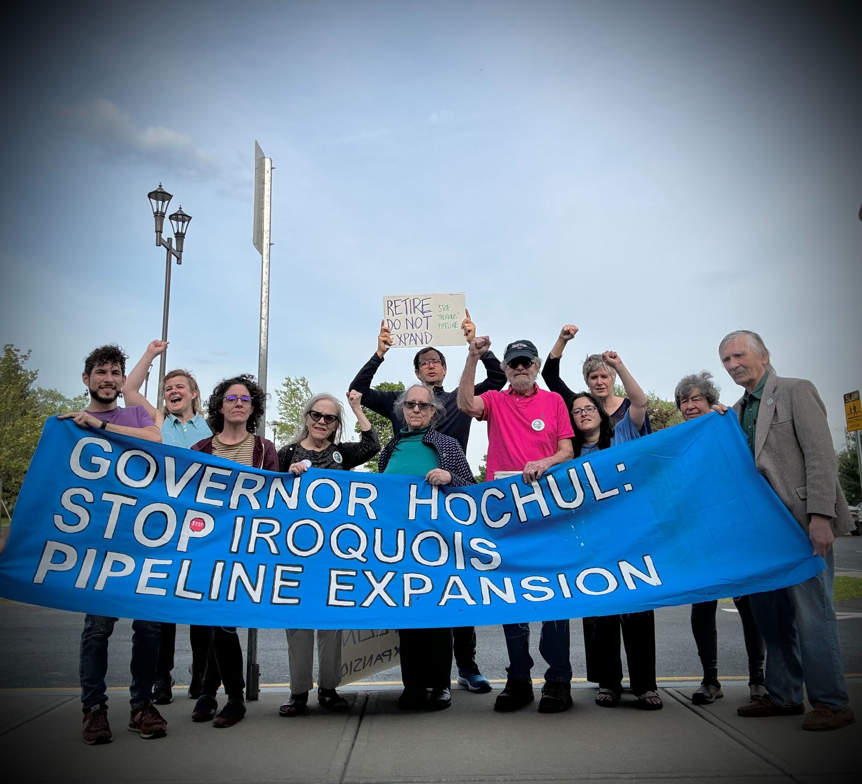 Brooklyn, NY: Petitioning to Stop the Iroquois Fracked Gas Pipeline