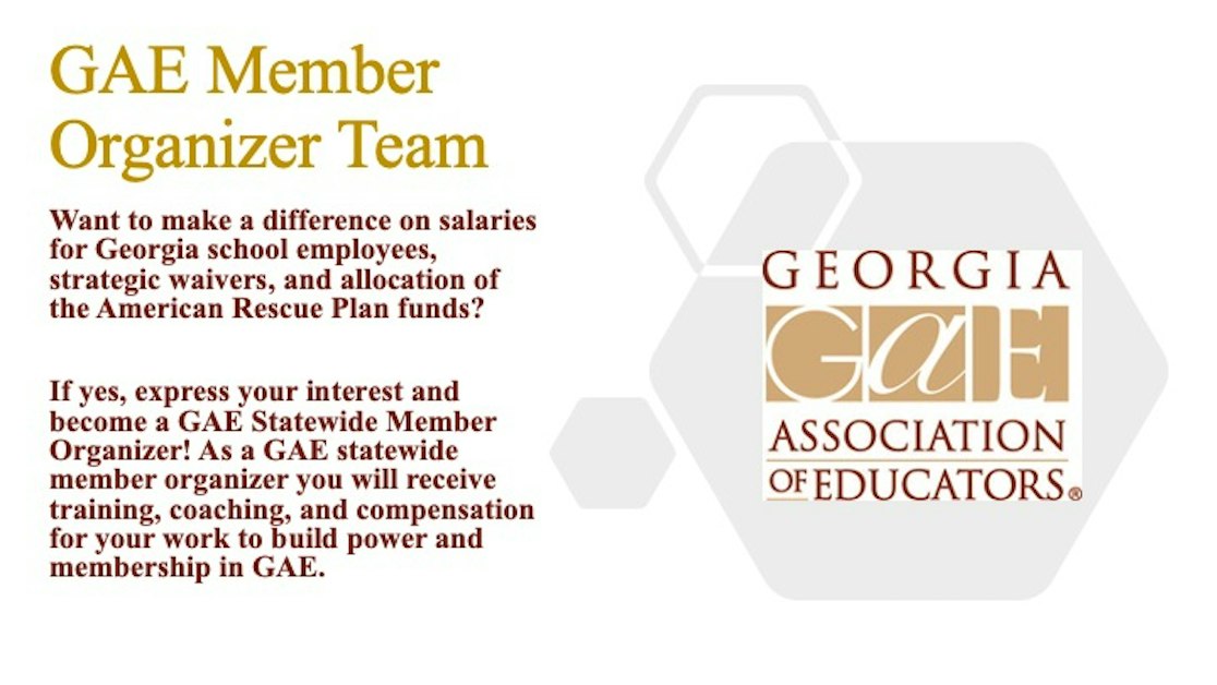 GAE Member Organizers · Georgia Association of Educators