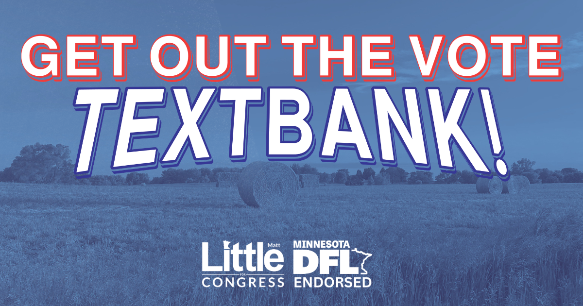 Team Little Get out the Vote Text bank!