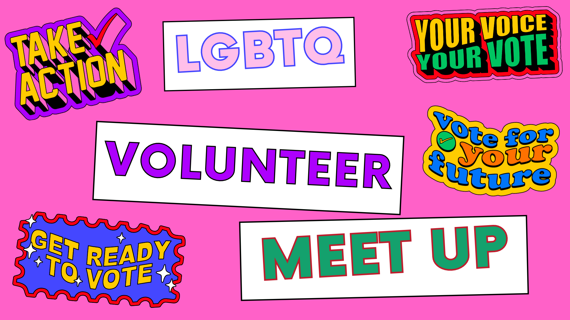 🏳️🌈 Get OUT the Vote in Milwaukee! LGBTQ+ Volunteer Meet up image