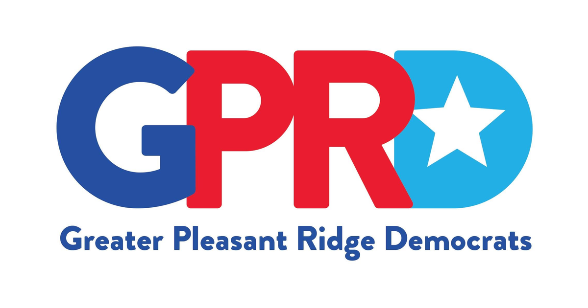 GPR DEMOCRATS JULY Monthly Meeting [Pleasant Ridge, Kennedy Heights, Golf Manor, Amberely]
