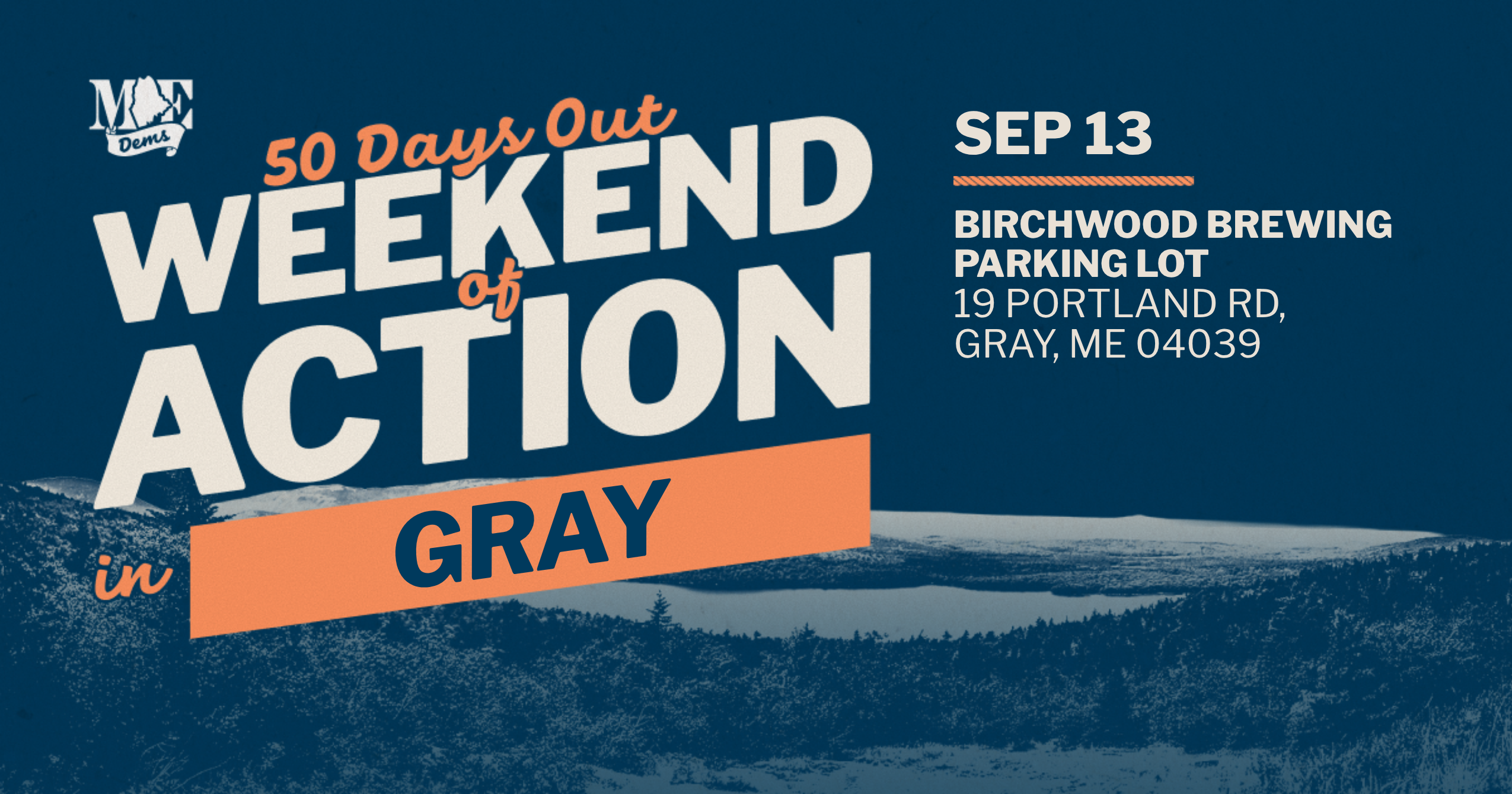 Gray Weekend Canvass! Weekend of Action image