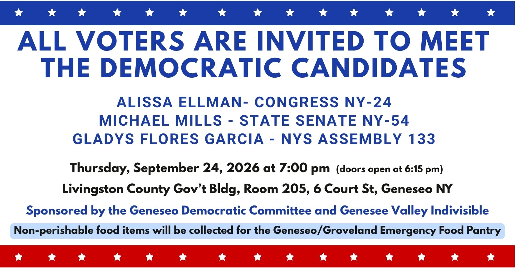Geneseo Voter Forum image