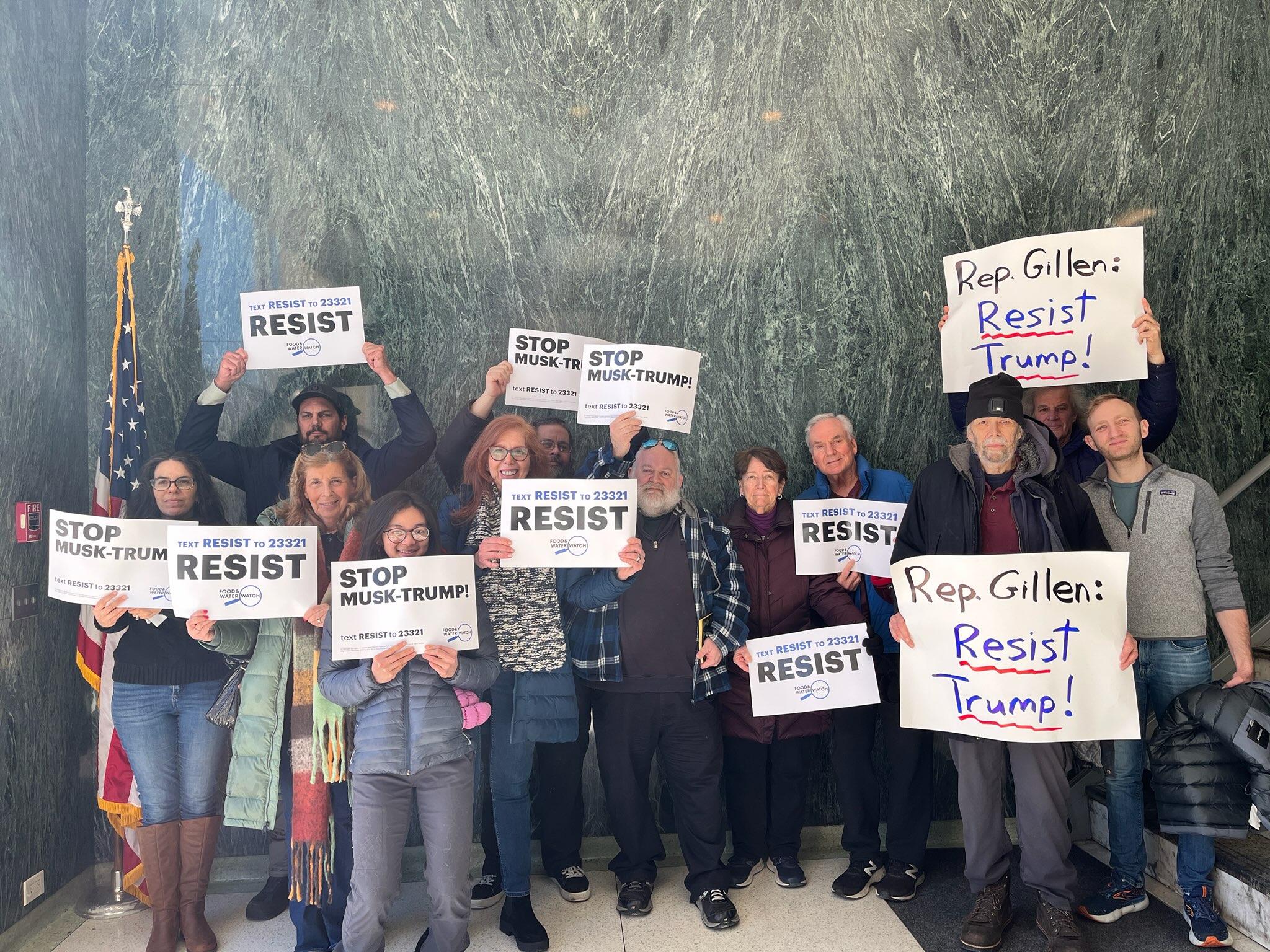 Garden City, NY: Visit Representative Gillen: Stop Trump’s Assaults on Our Water, Food, and Climate