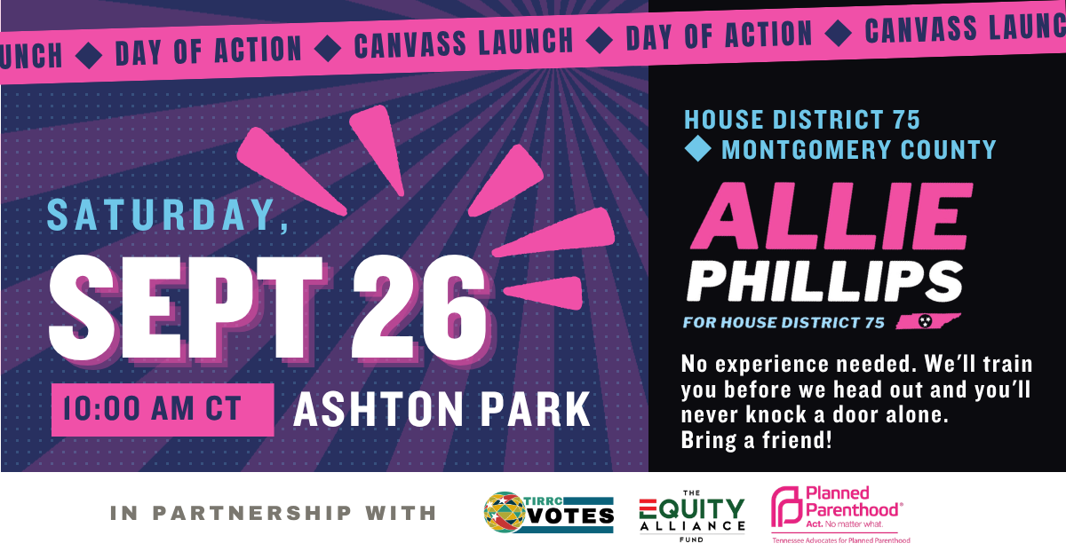 Canvass Launch: Elect Allie Phillips for State House