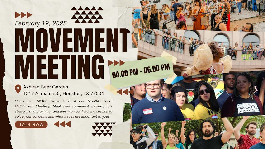 HTX MOVEment Meeting · Mobilize