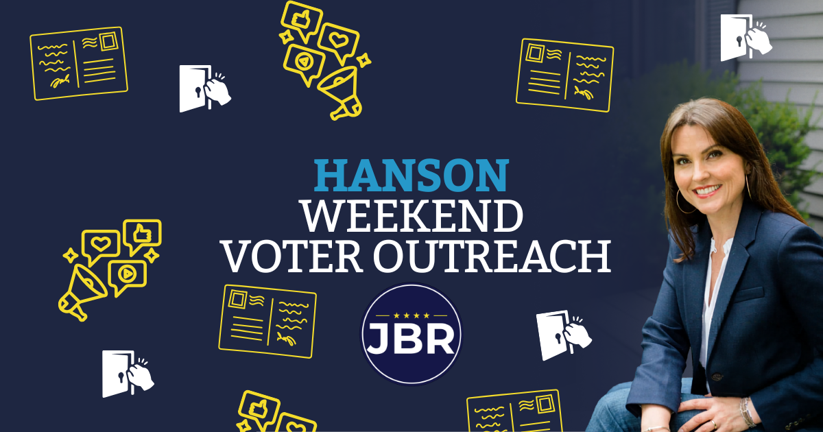 HANSON - Weekend Voter Outreach image