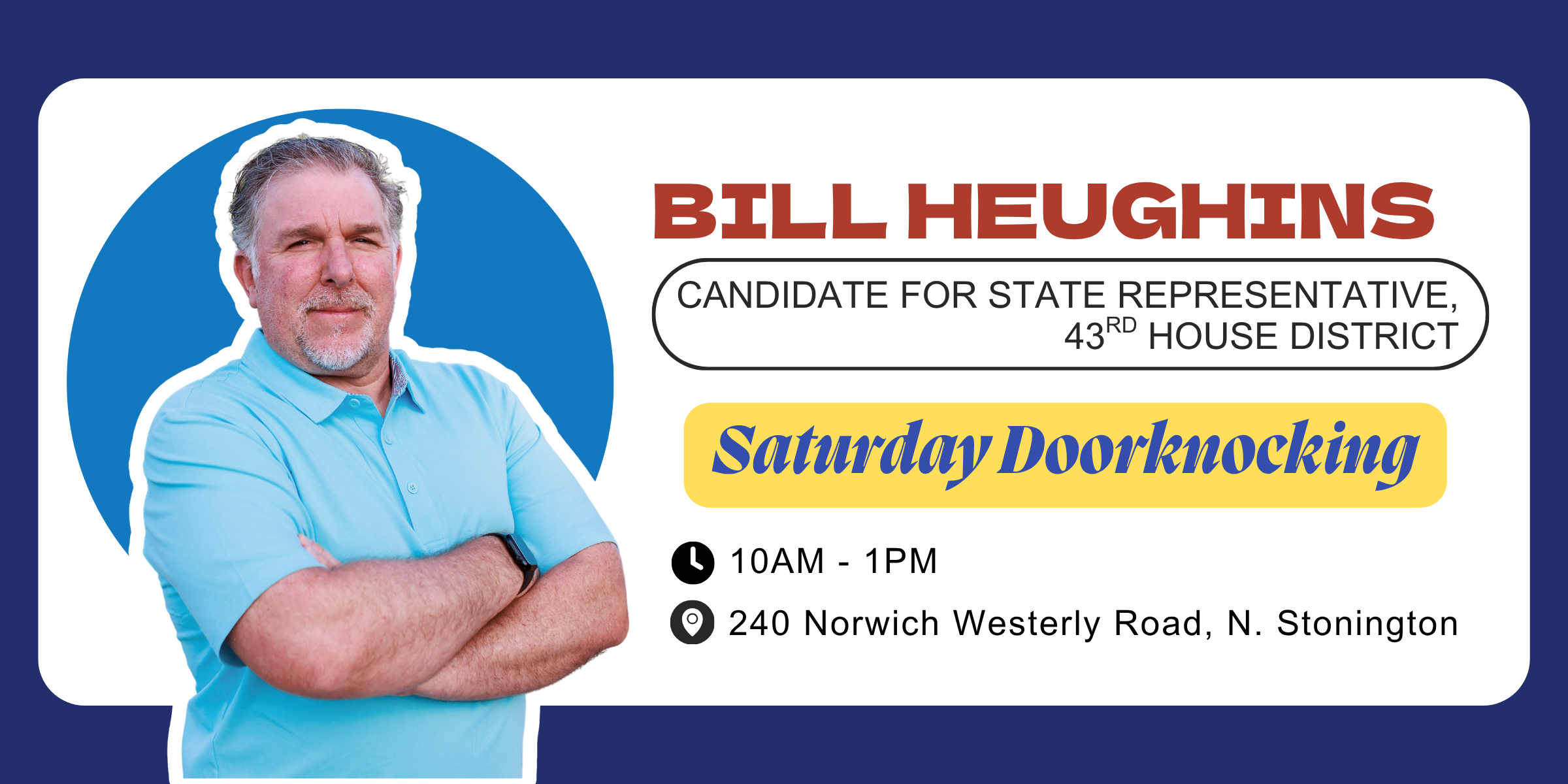 Door Knock with Bill Heughins! image