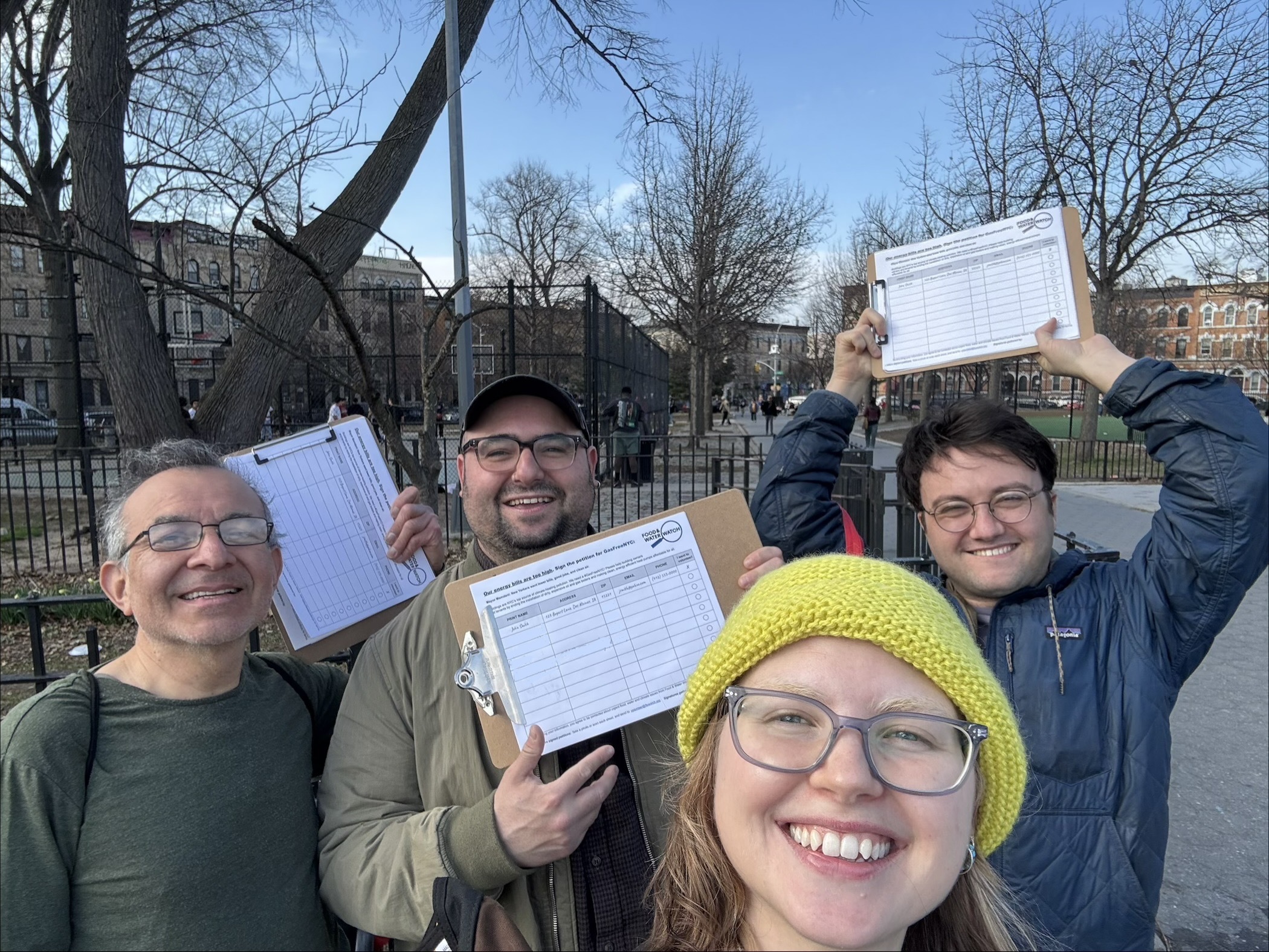 Brooklyn, NY: Petitioning at Climate Game Show Night!