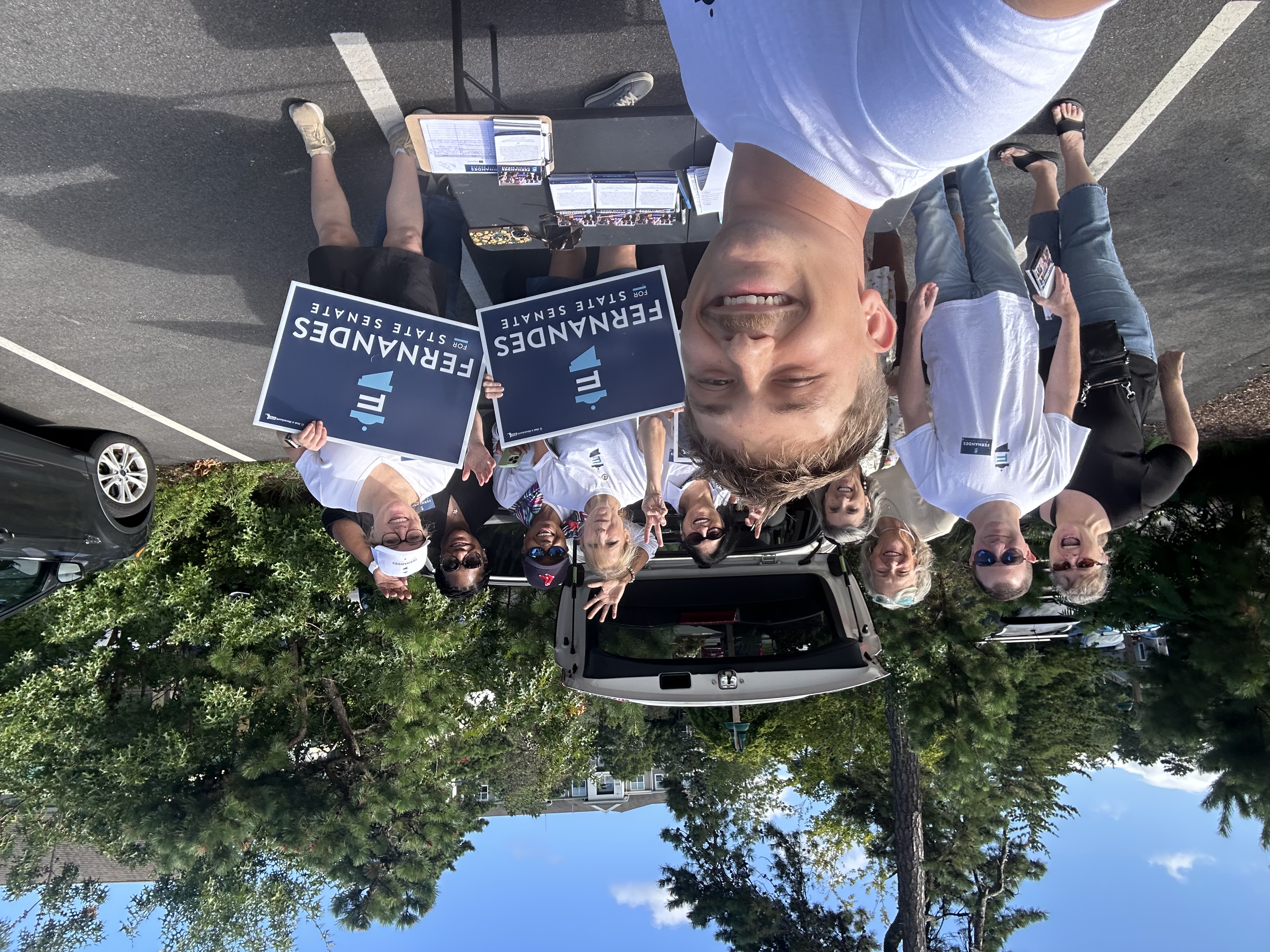 Plymouth: Election Day Stand-Out with Sen. Dylan Fernandes image