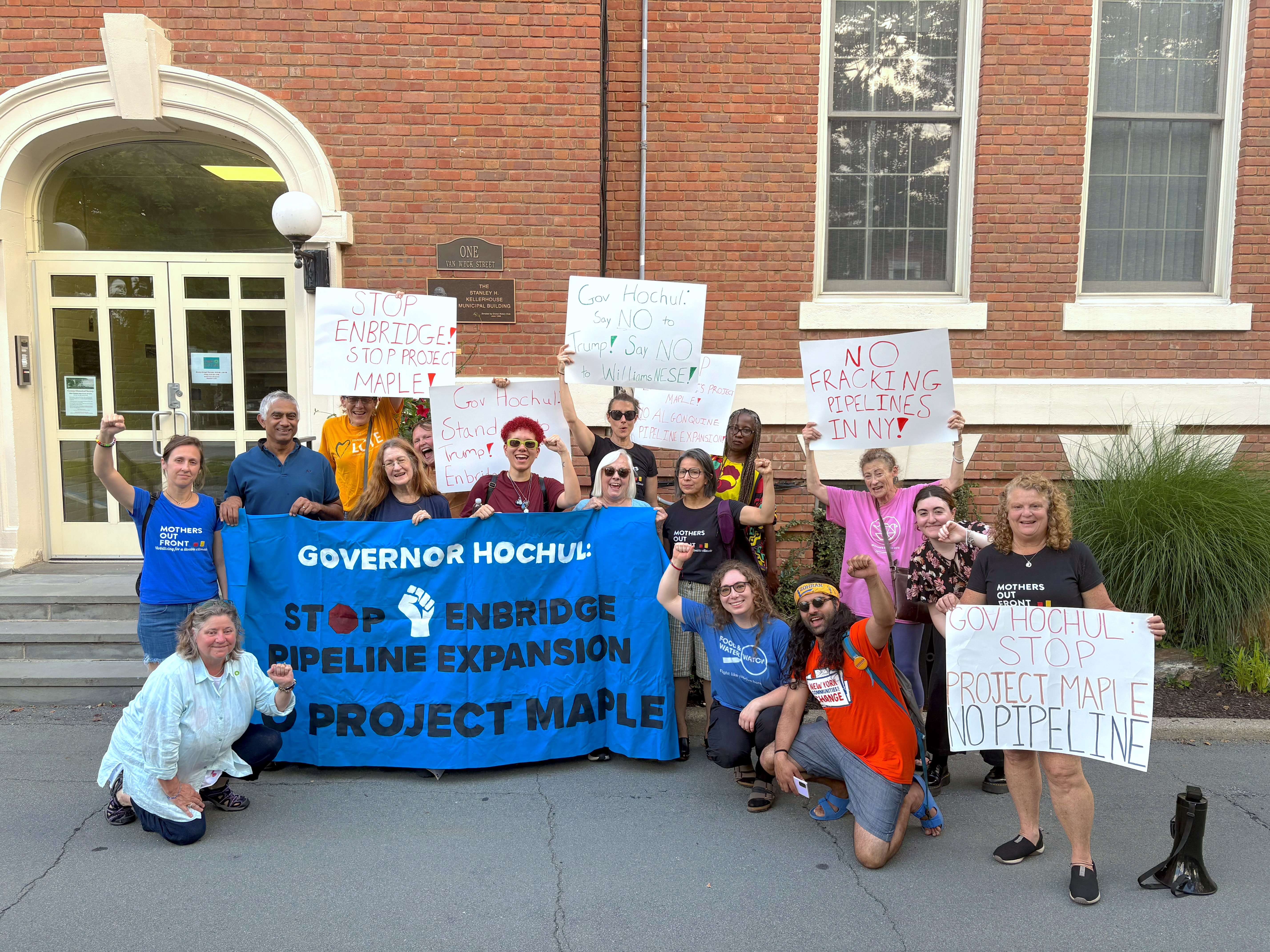 Peekskill, NY: Rally to Stop the Enbridge Pipeline!