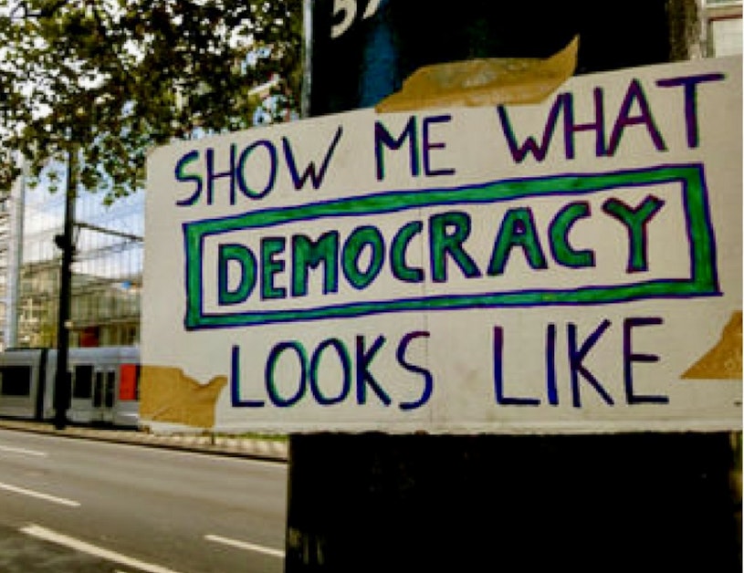 Rally for Fair Elections · South Jersey Progressive Democrats