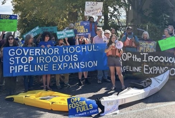 Albany, NY: Gov. Hochul, DENY the Iroquois Pipeline Expansion!