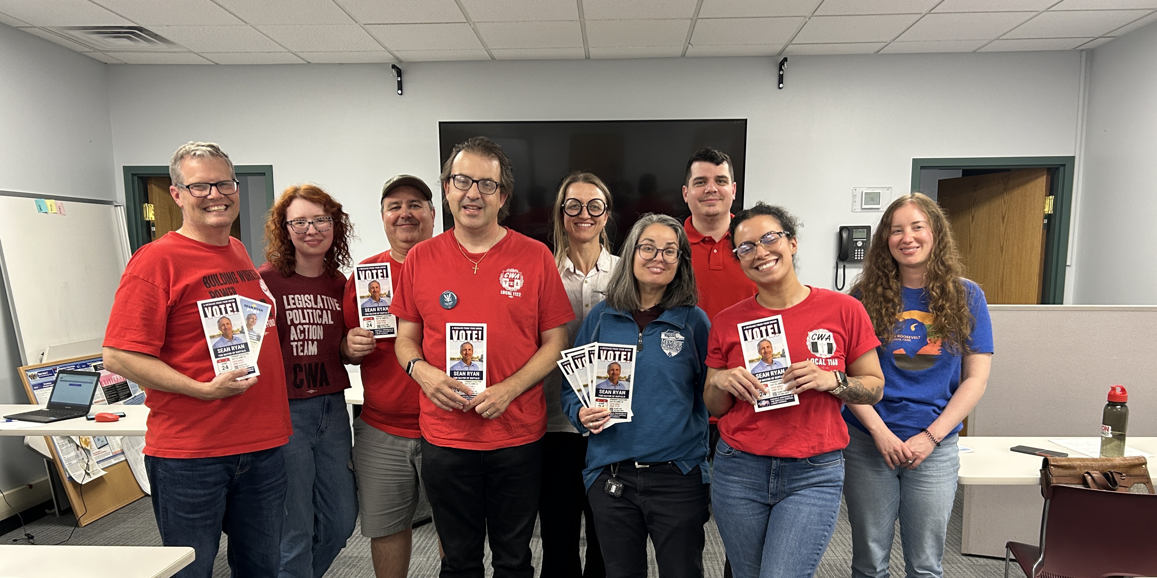 WNYALF Labor Walk for #UnionStrong Candidates!