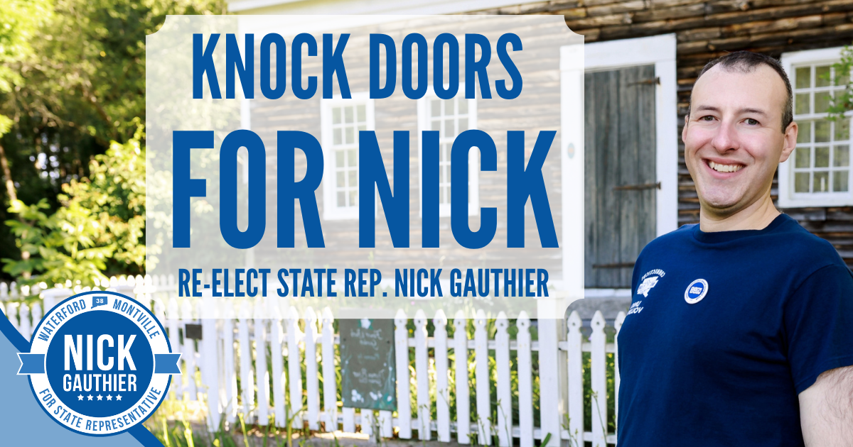 Door Knocking with Rep. Nick Gauthier image