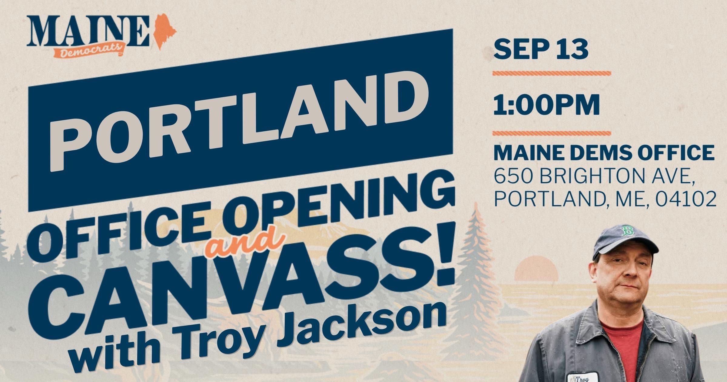Casco Bay Region Office Opening with Troy Jackson! image