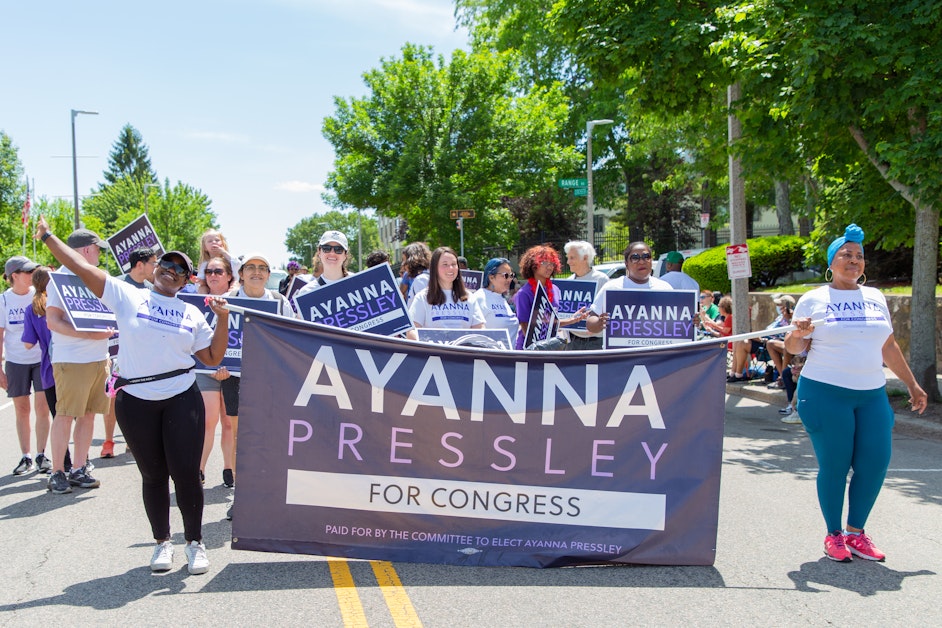 Dorchester Day Parade with Congresswoman Ayanna Pressley! · Working