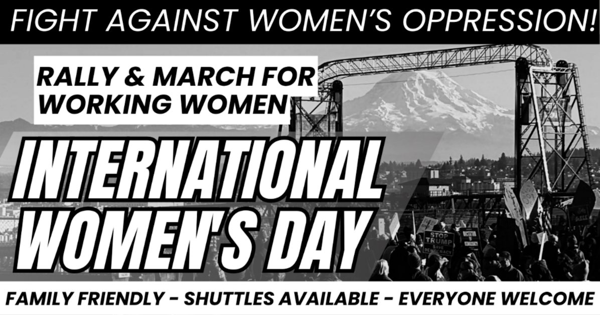 International Women's Day Rally & March · Mobilize