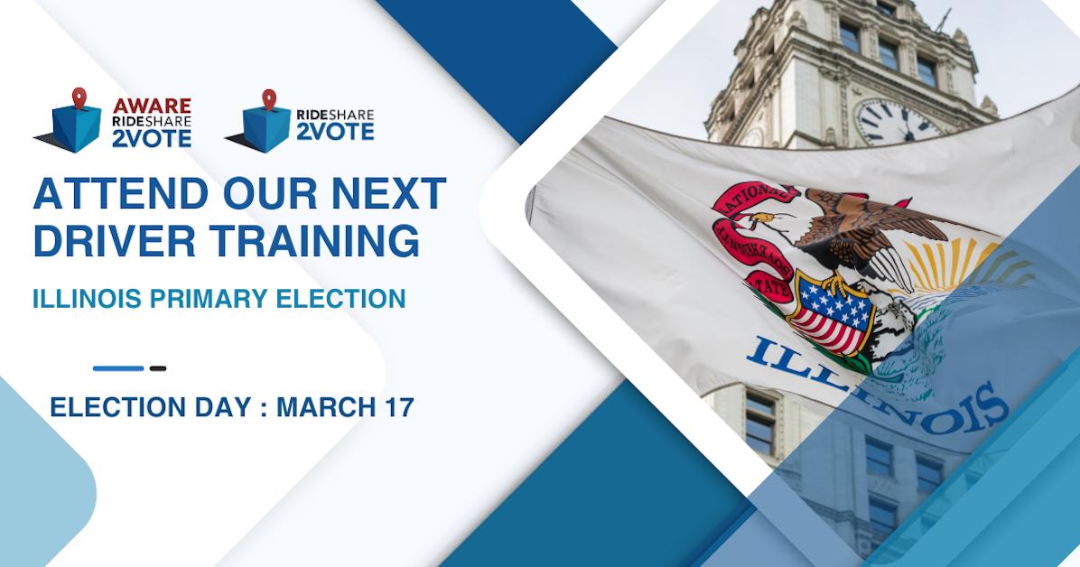 Train to Drive Voters to the Polls in the Illinois Primary Election ...