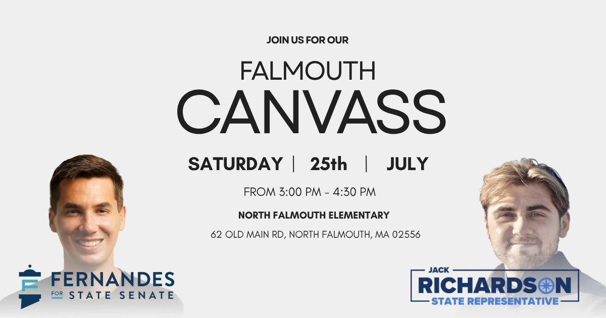 Falmouth Canvass for Sen. Fernandes and Richardson for State Rep image