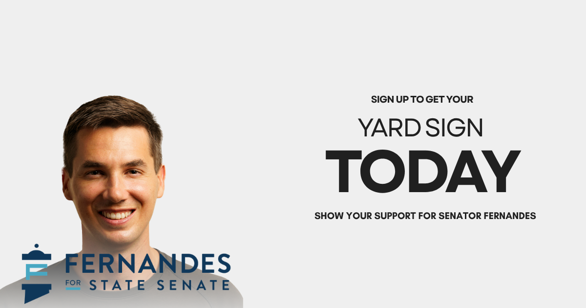 Dylan Fernandes Yard Sign Request Form image