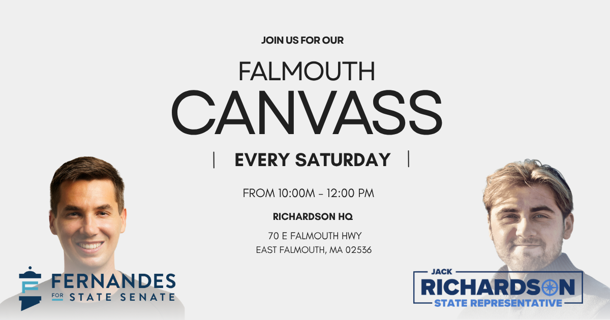 Coordinated Canvass For Jack Richardson x Senator Fernandes image