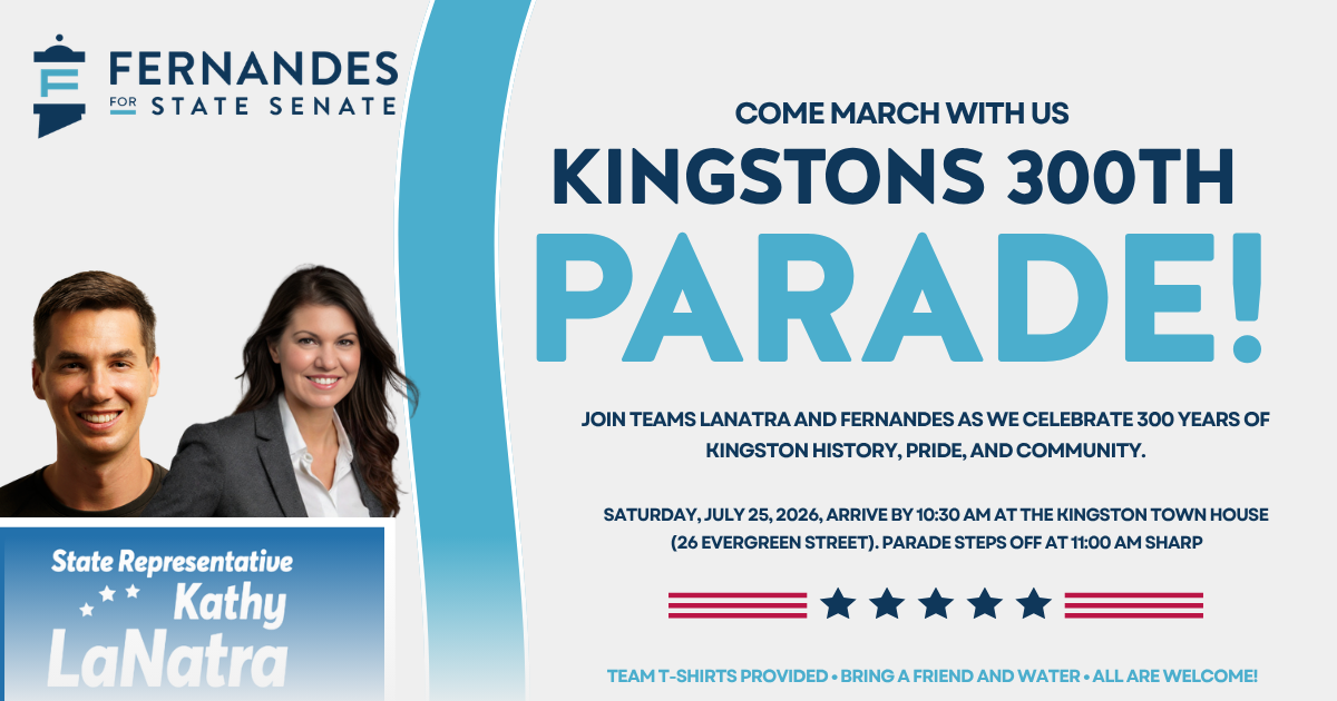 March in the Kingston 300th Anniversary Parade with Teams LaNatra and Fernandes! image