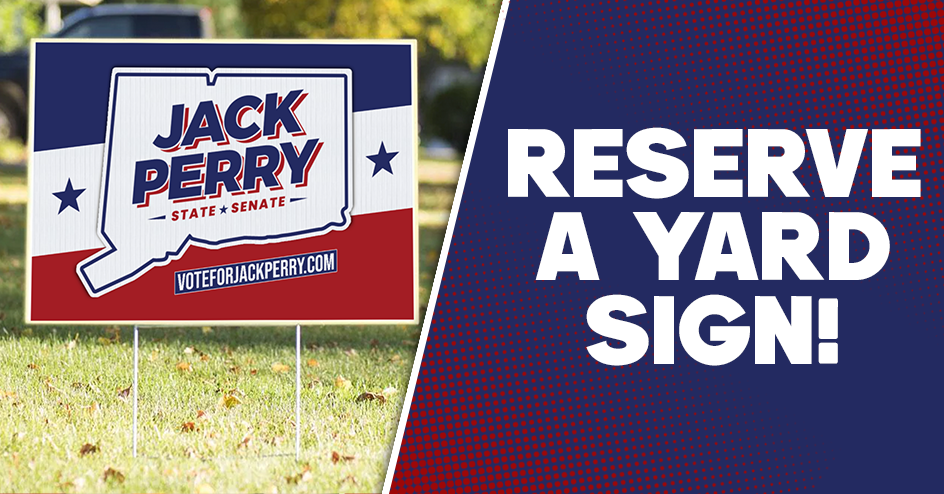 Display a Jack Perry yard sign! image