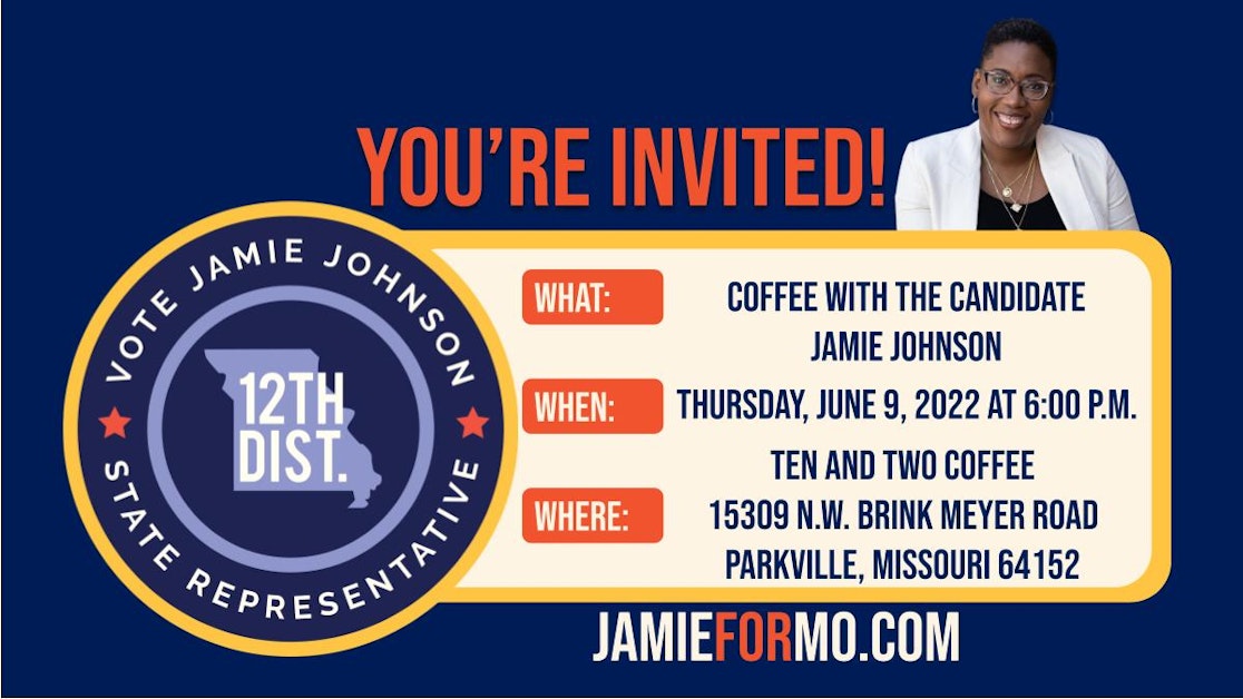 Coffee With The Candidate Jamie Johnson Mobilize