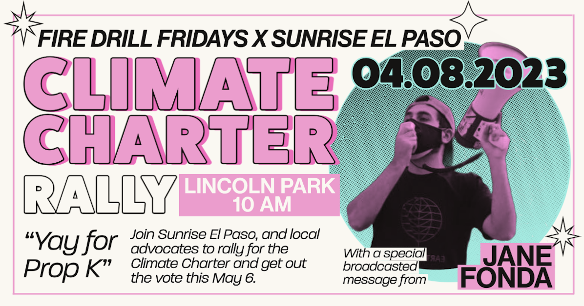 Prop K Rally and Mass Canvass for Climate Justice · Sunrise Movement