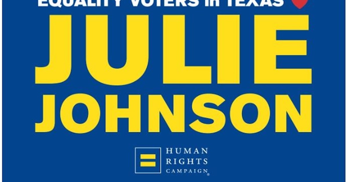 HRC DFW Block Walk for Equality with Marty Rouse · Julie Johnson for ...