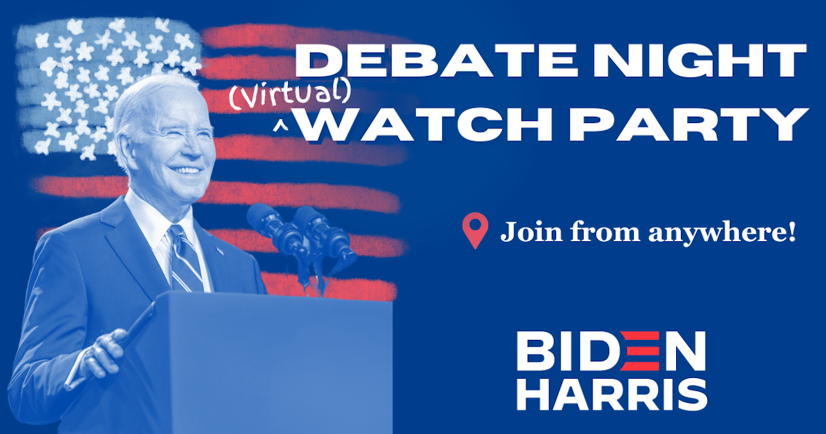 Virtual Debate Watch Party! · Maine Dems