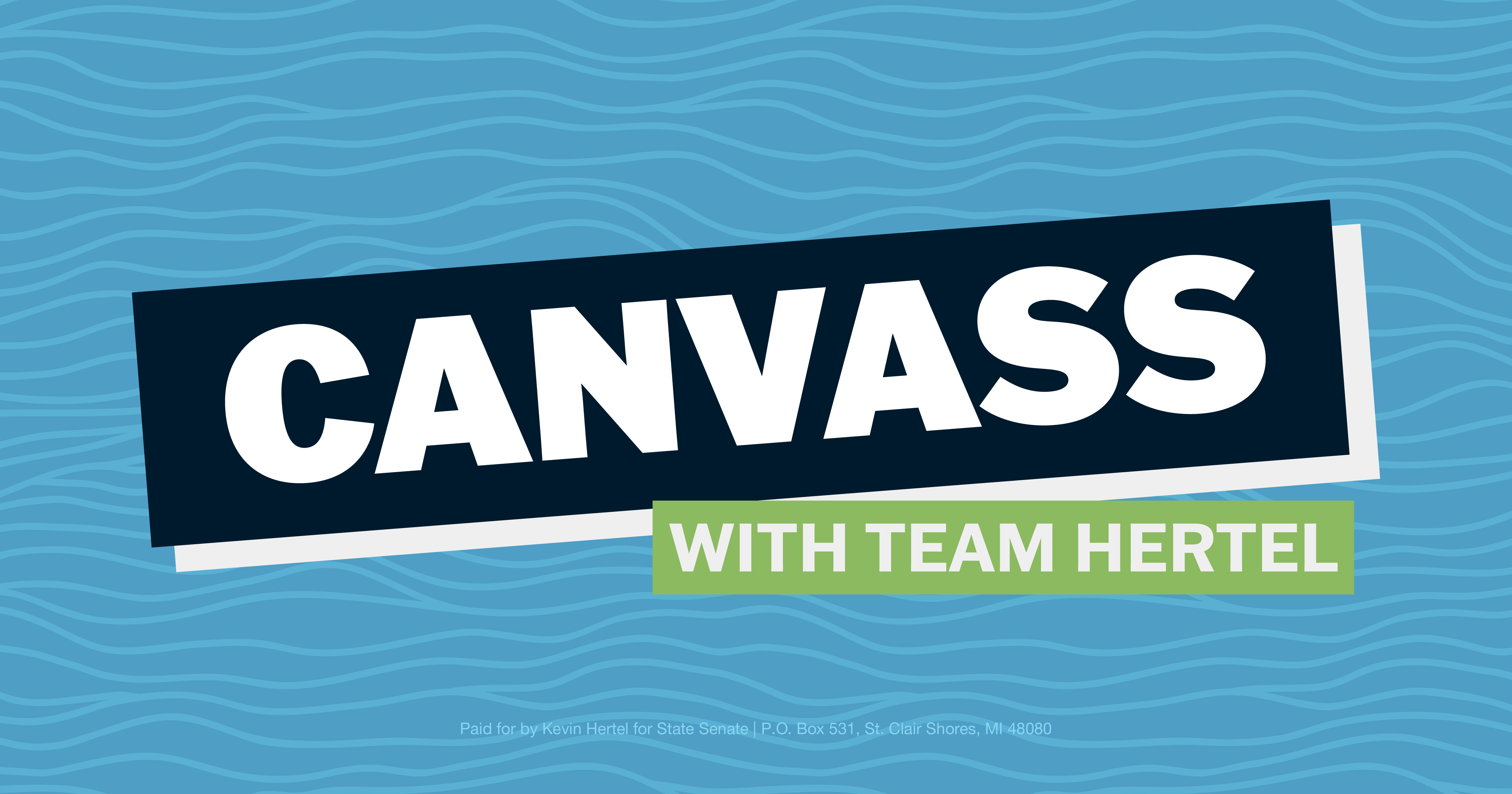 Canvass with Team Hertel image