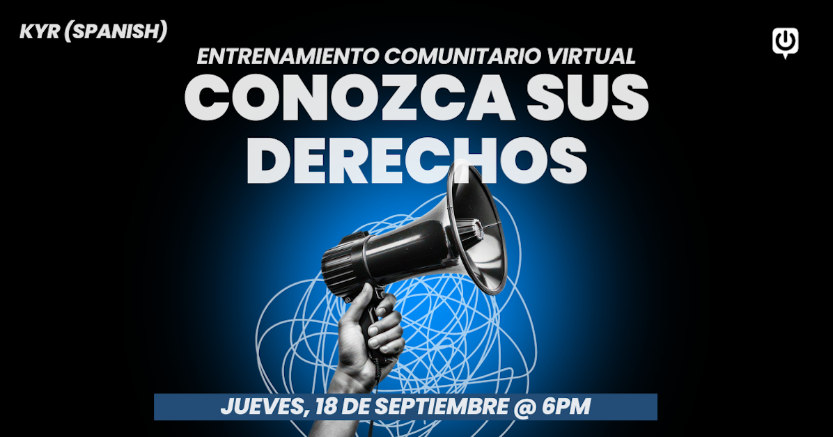 Conozca Sus Derechos (Know Your Rights, Spanish) · Mobilize
