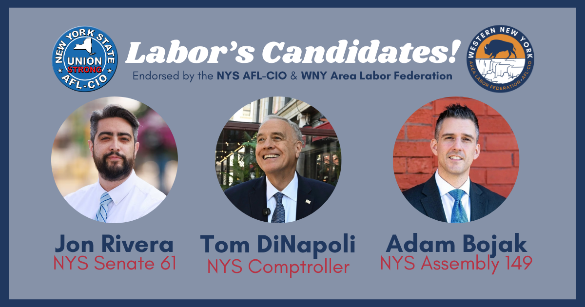 Labor Walks for WNY Labor-Endorsed Candidates!