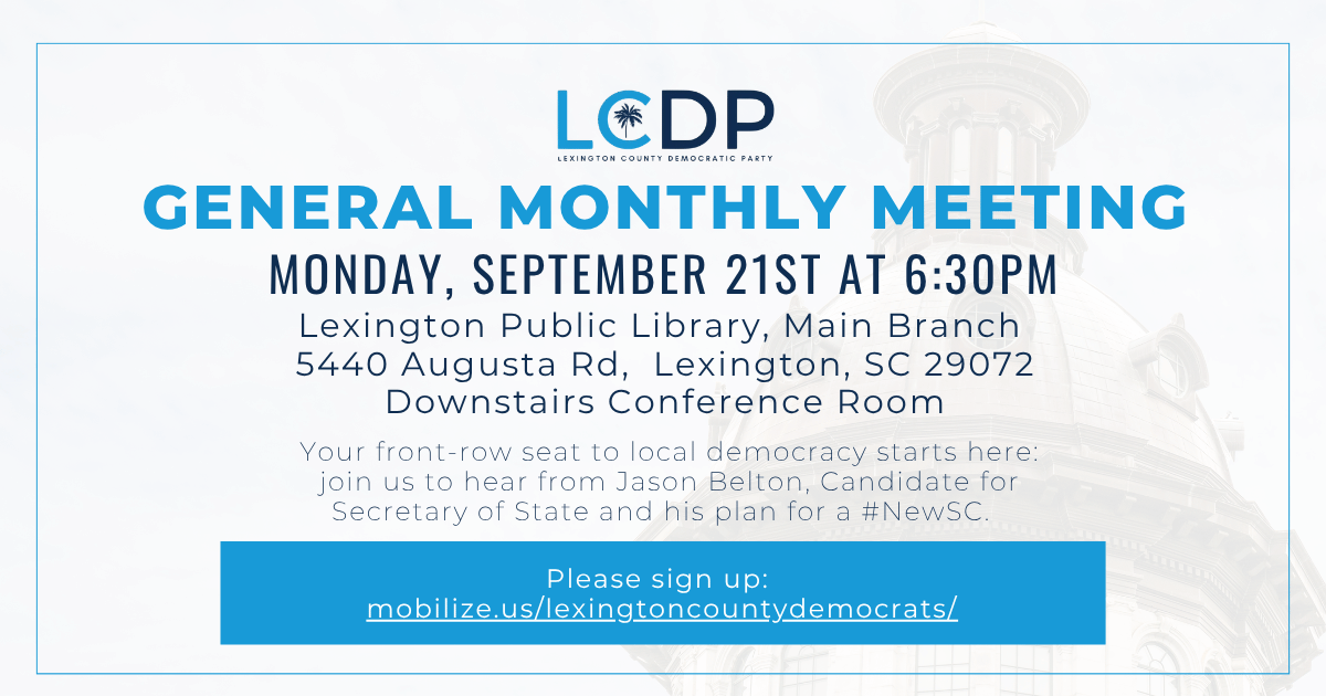 LCDP - General Meeting featuring Jason Belton image
