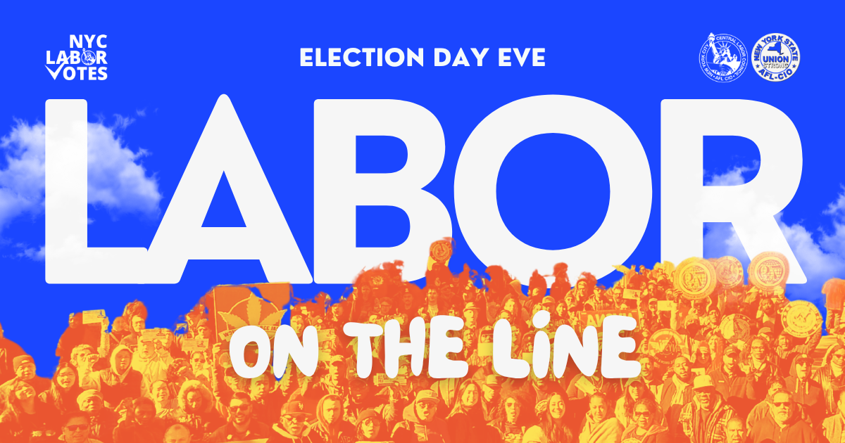 Labor On The Line! NYC Election Eve Phonebank