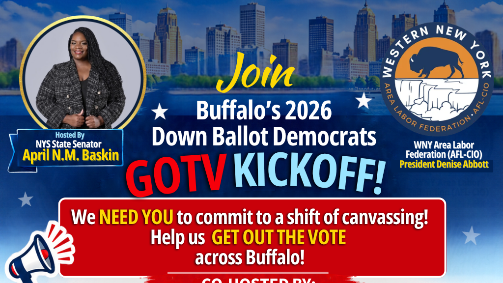 WNYALF Labor Walk for #UnionStrong Candidates!