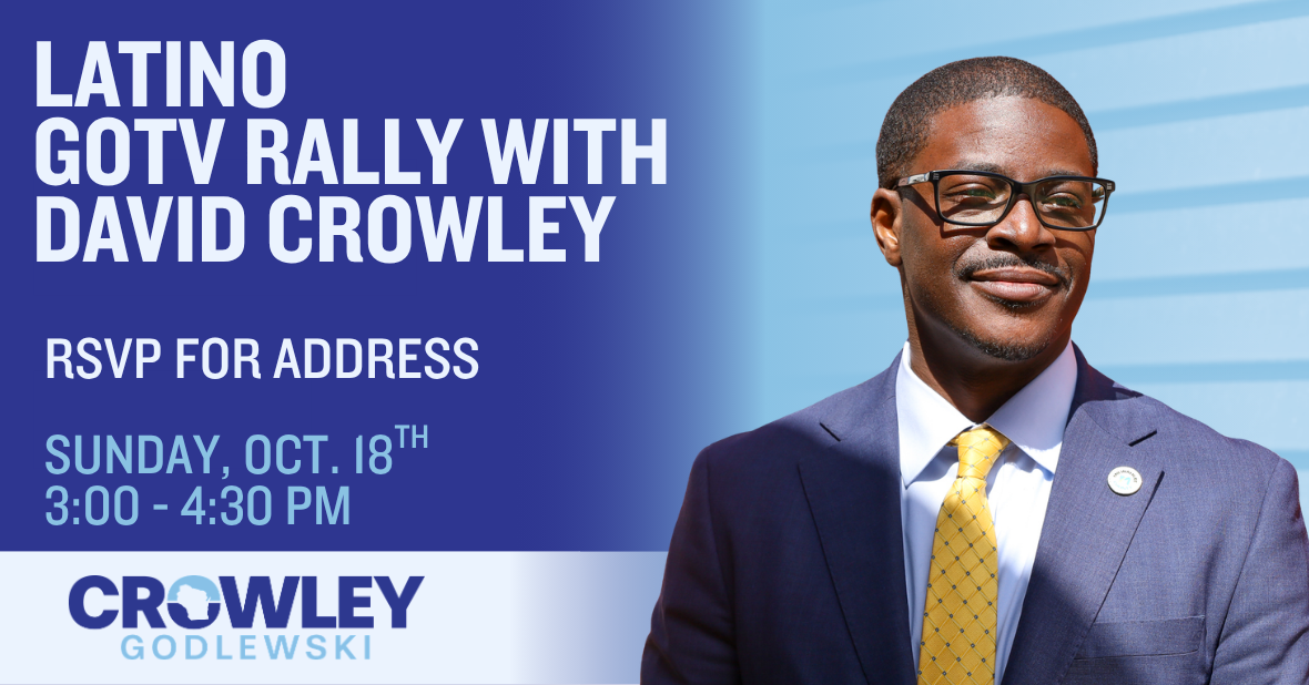 Latino GOTV Rally with David Crowley image
