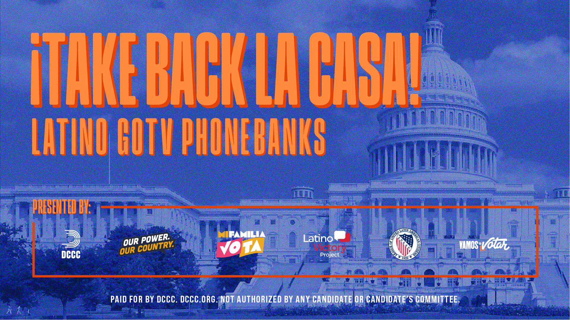 DCCC x Vamos a Votar: Latino GOTV Phonebanks