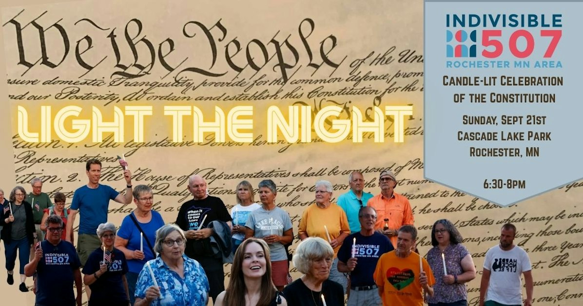 Light the Night - Celebrate the Constitution · Mobilize