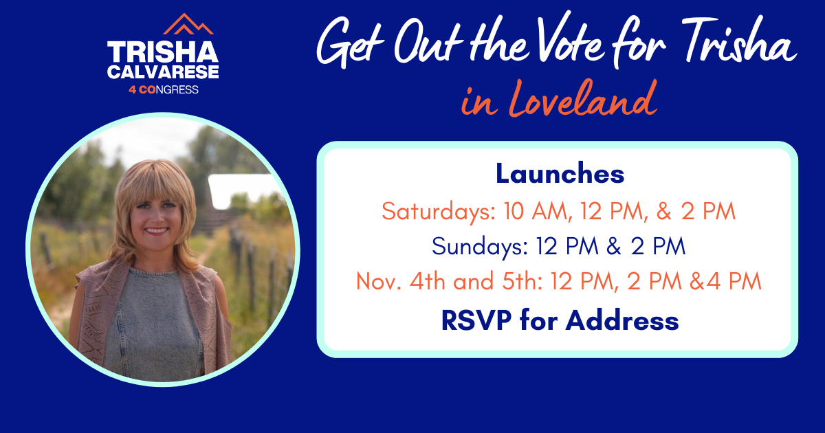 Get Out the Vote for Trisha in Loveland image