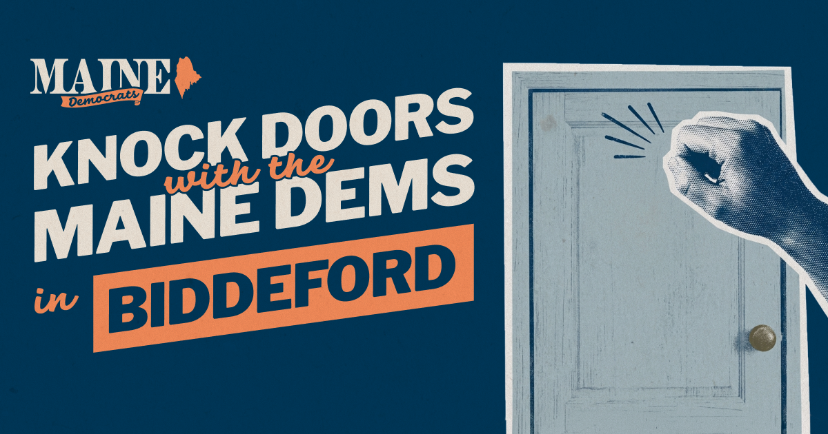 Biddeford Weekend Canvass! image