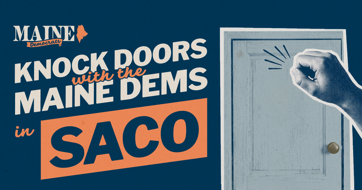 Saco Weekend Canvass! image