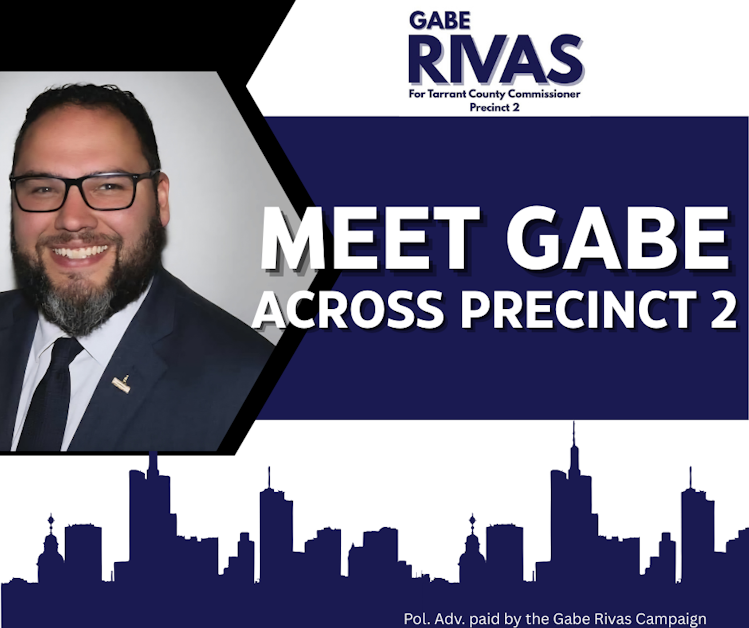 Meet Gabe Across Precinct 2 - Marquez Bakery · Gabe Rivas for Tarrant
