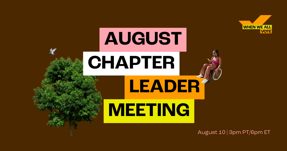 Interactive Chapter Leader Meeting: Ramp Up to November